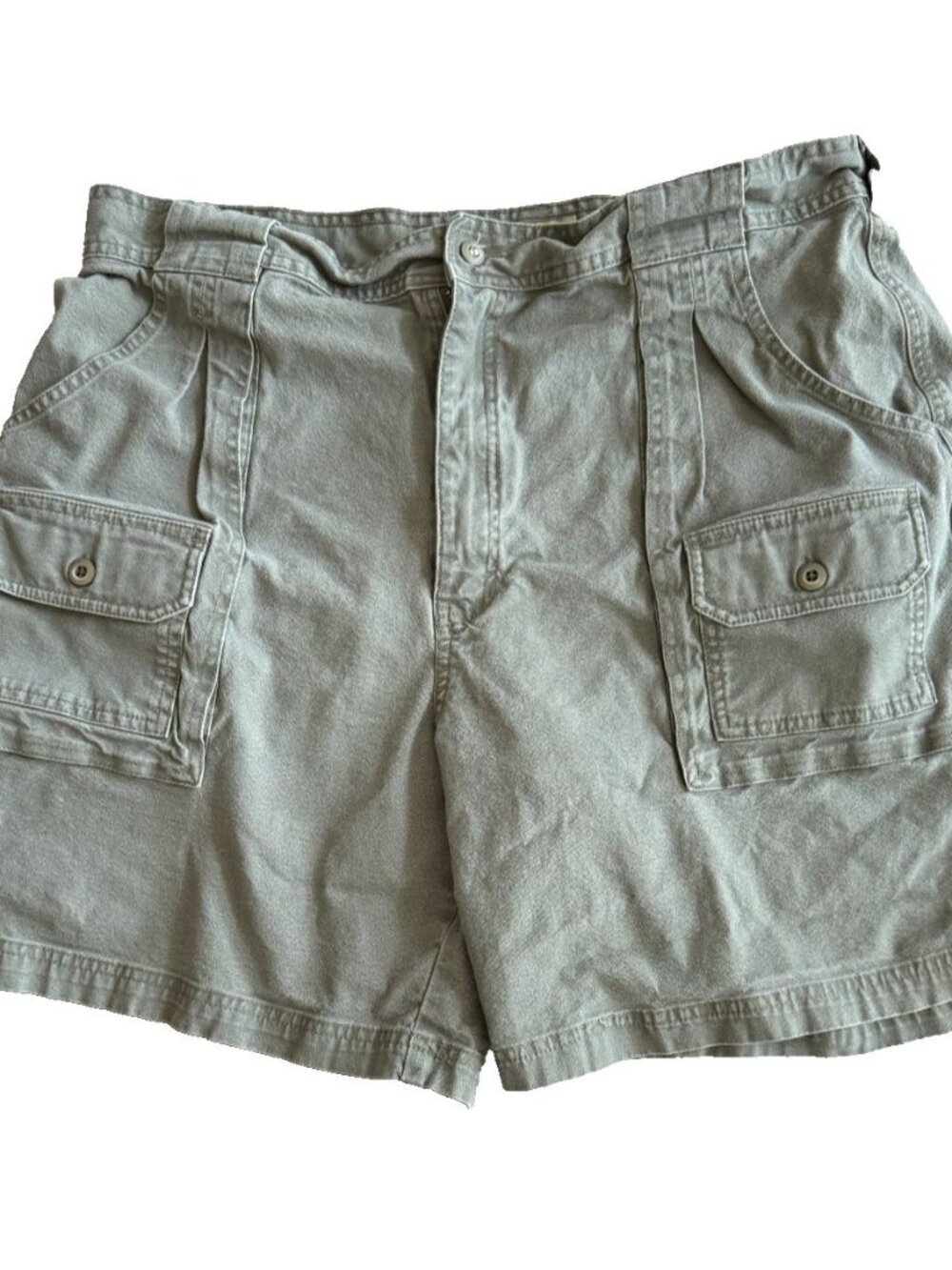 Cabelas Outdoor Gear Women's 7 Pocket Hiker Canvas Cargo Utility Shorts Size 18